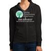 Women's Fitted Jersey Full Zip Hoodie Thumbnail