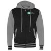 Unisex Heavyweight Varsity Full-Zip Hooded Sweatshirt Thumbnail